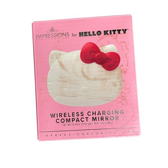 Impressions for Hello Kitty Wireless Charging Compact Mirror White - Picture 10 of 10